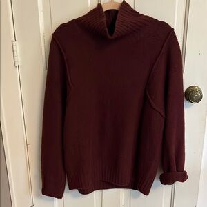 Universal Threads Burgundy Turtleneck Sweater